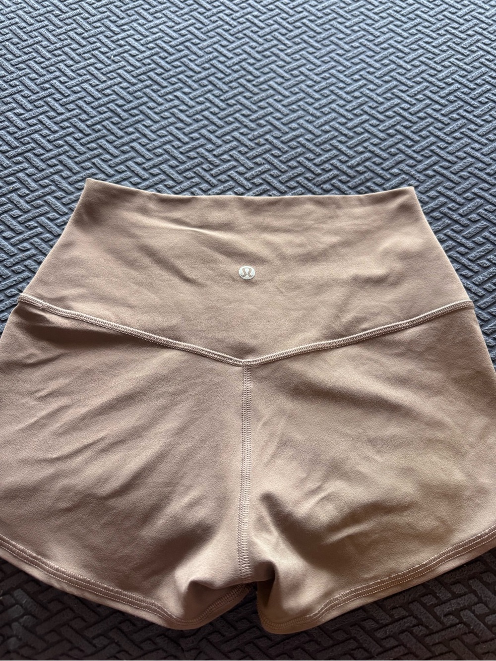 lululemon athletica High-Rise Athletic Shorts in Beige